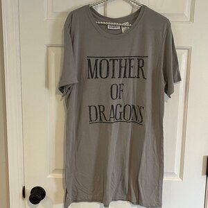 Game of Thrones Ladies "Mother of Dragons" Crew Neck Short Sleeve Tee Size 2XL